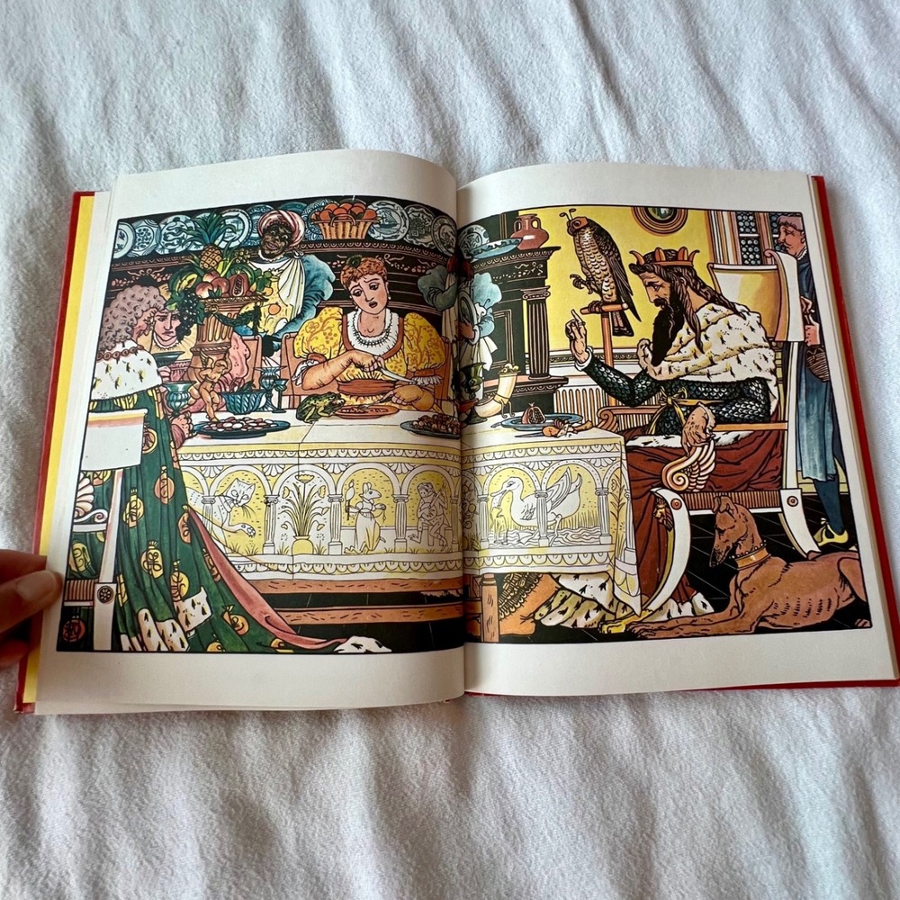 Walter Crane's Book of Fairy Tales Hardcover Castle Books Vintage Illustration - Picture 6 of 8